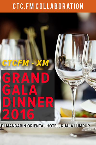 CTCFM - XM : Grand Gala Dinner 2016