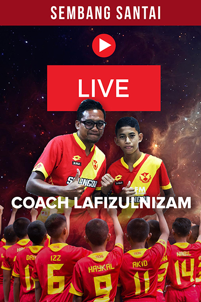 SEMBANG SANTAI  :  Live Bersama  Coach Lafizulnizam Abdul Latip