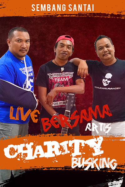 SEMBANG SANTAI  : Live Bersama Charity Busking